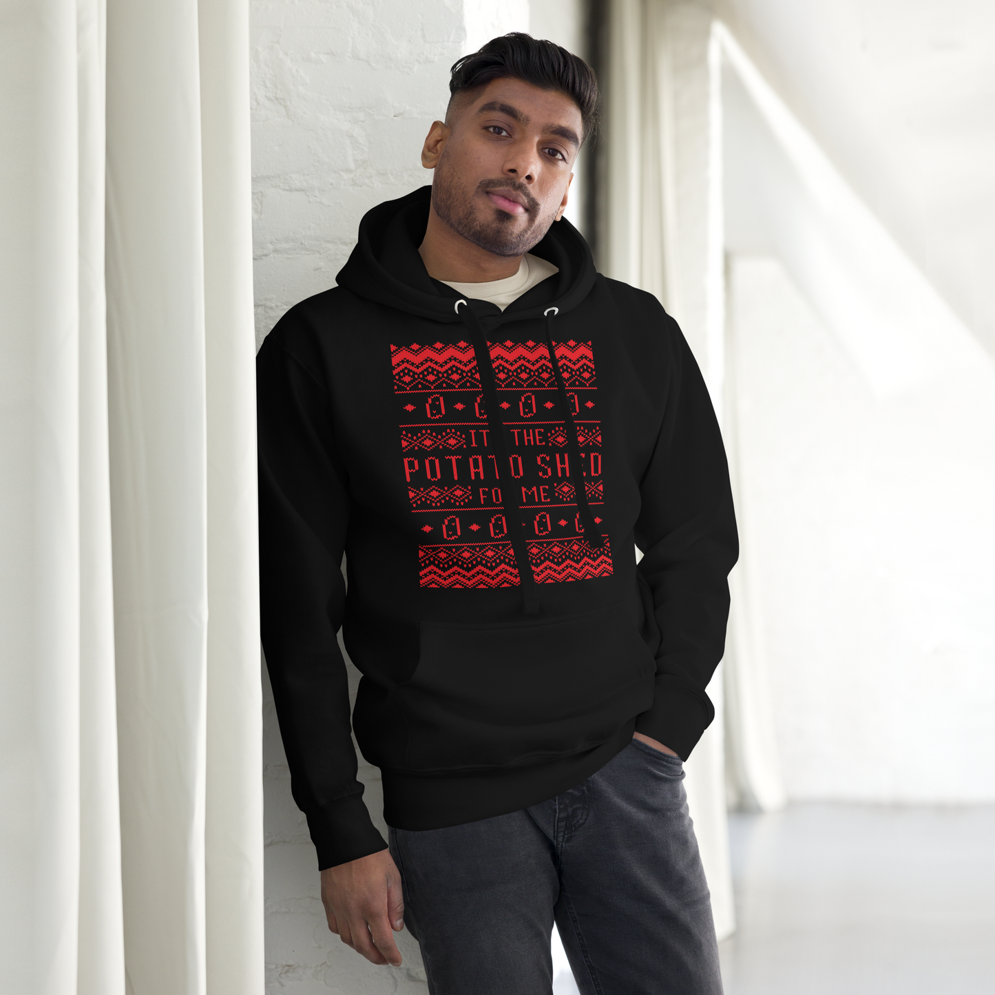 It's The Potato Shed For Me Red Unisex Hoodie