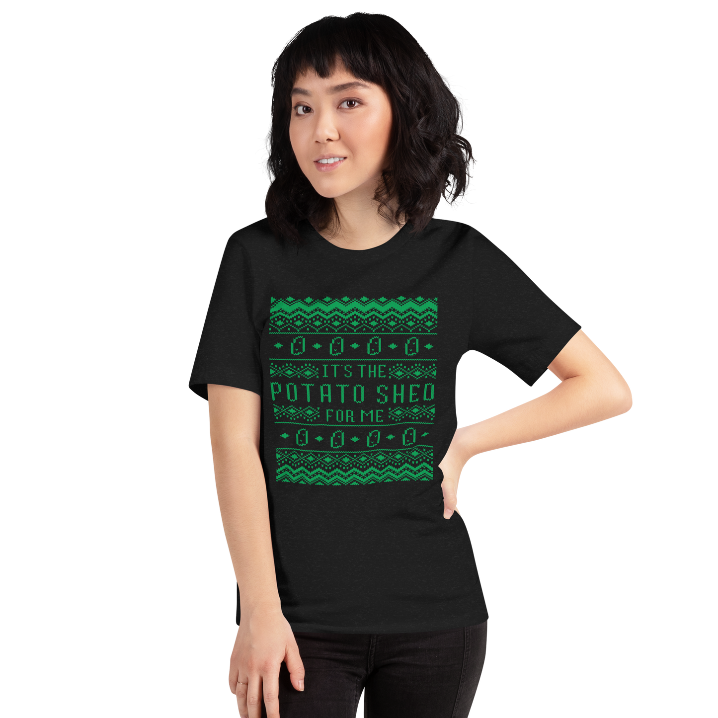 It's The Potato Shed For Me Green Unisex T-shirt